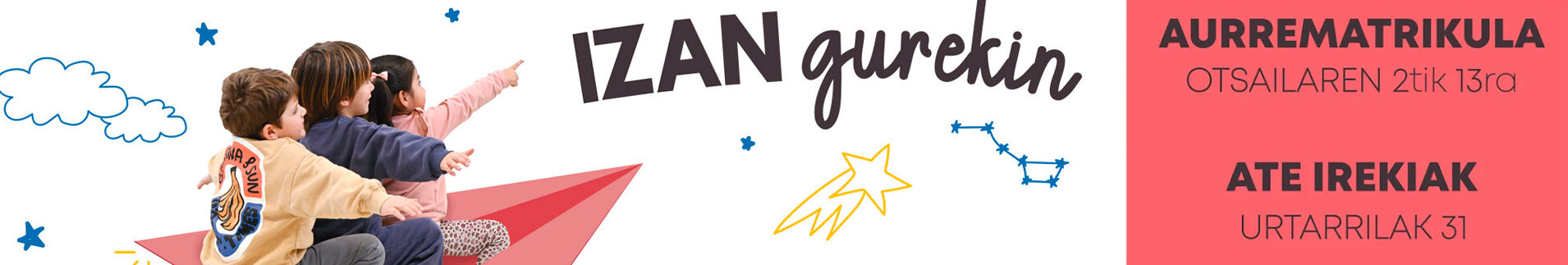 2026-27 Aurrematrikula Ate Irekiak Fleming Herri Eskola